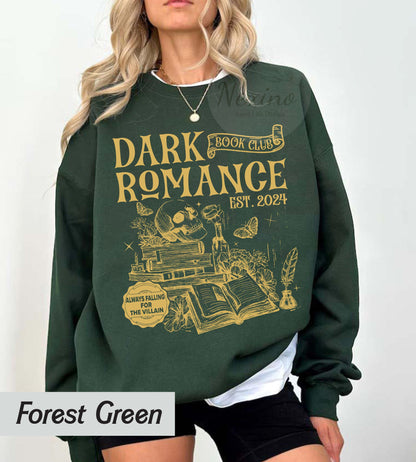 Dark Romance Book Club Hoodie, Trendy Literature Shirt, Romance Book Sweatshirt, Dark Academia Sweatshirt, Funny Gift for Readers