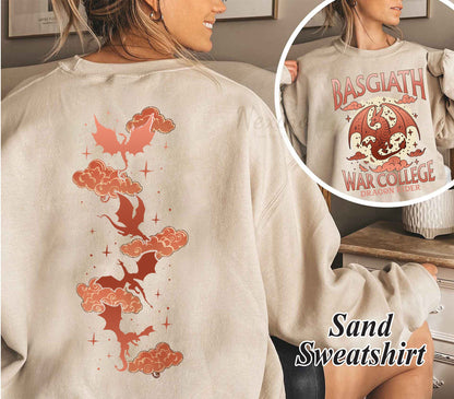 Fourth Wing Shirt, Basgiath War College Shirt, Fourth Wing, Dragon Rider Shirt, Bookish Shirt, Basgiath War College Gift, Xaden Riorson