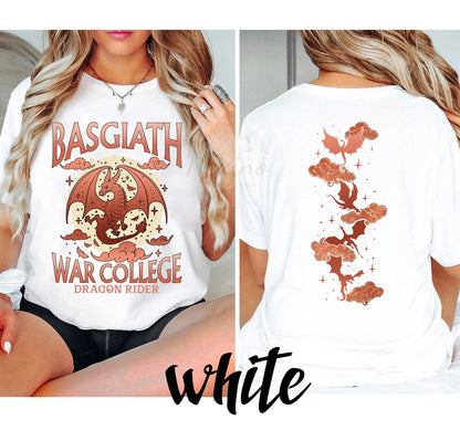 Fourth Wing Shirt, Basgiath War College Shirt, Fourth Wing, Dragon Rider Shirt, Bookish Shirt, Basgiath War College Gift, Xaden Riorson