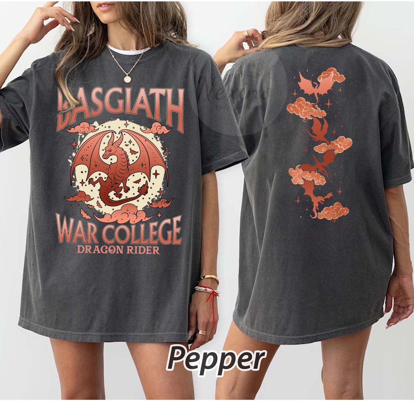 Fourth Wing Shirt, Basgiath War College Shirt, Fourth Wing, Dragon Rider Shirt, Bookish Shirt, Basgiath War College Gift, Xaden Riorson