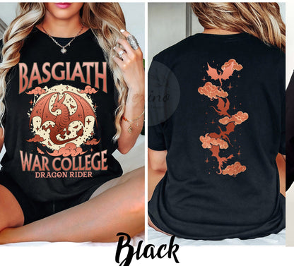 Fourth Wing Shirt, Basgiath War College Shirt, Fourth Wing, Dragon Rider Shirt, Bookish Shirt, Basgiath War College Gift, Xaden Riorson