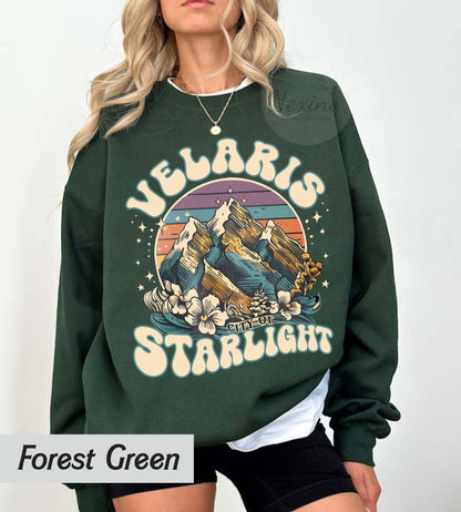 Velaris City of Starlight ACOTAR Shirt Comfort Colors, The Night Court Shirt, Bookish Gift, Court of Thorns and Roses Shirt, SJM Merch