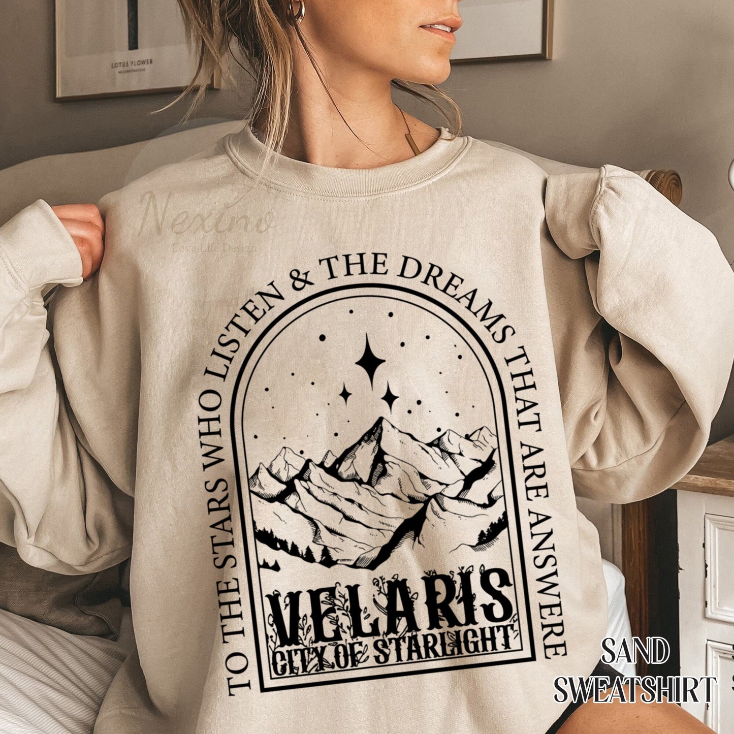 Velaris City of Starlight ACOTAR Shirt Comfort Colors, The Night Court Shirt, Bookish Gift, Court of Thorns and Roses Shirt | SJM Merch