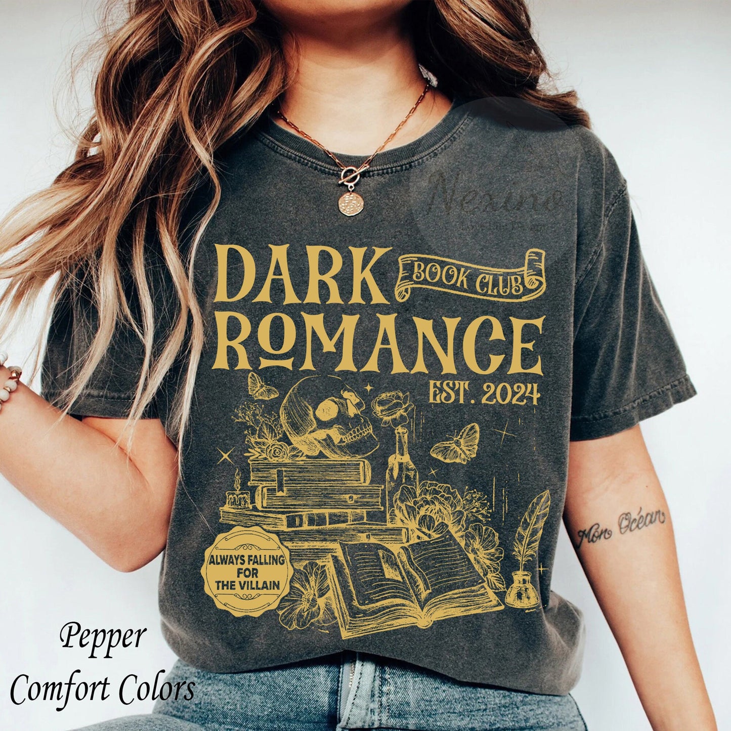 Dark Romance Book Club Hoodie, Trendy Literature Shirt, Romance Book Sweatshirt, Dark Academia Sweatshirt, Funny Gift for Readers