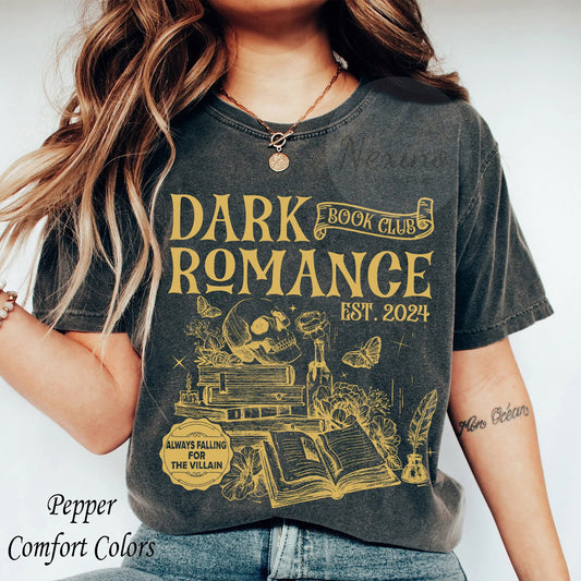 Dark Romance Book Club Hoodie, Trendy Literature Shirt, Romance Book Sweatshirt, Dark Academia Sweatshirt, Funny Gift for Readers