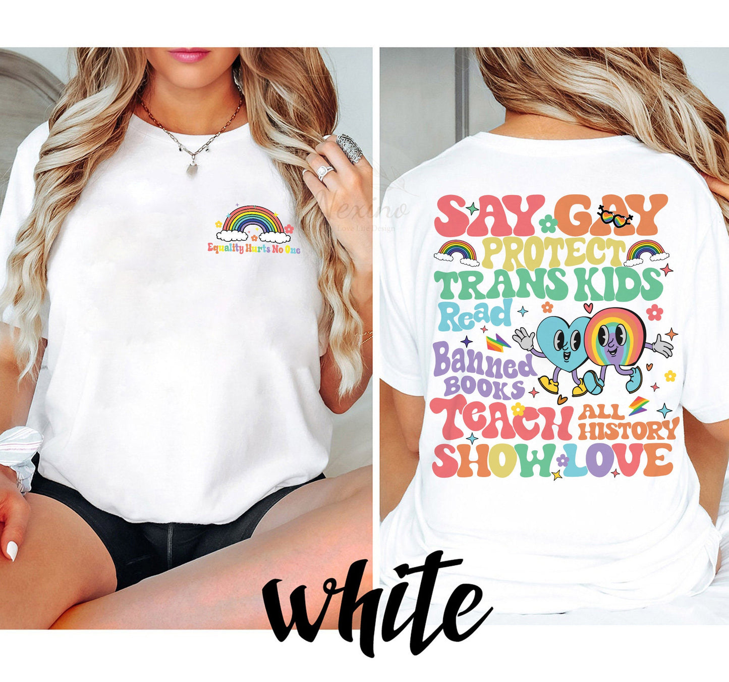 Say Gay Comfort Colors Shirt, Pride Rainbow Comfort Colors, Protect Trans Kids Shirts, Equality Sweatshirt, Lgbt Ally Shirt, Read Banned Books