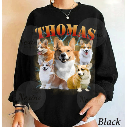 Vintage Custom Bootleg Rap PET Shirt, Custom Pet, Custom Retro Graphic 90s Tshirt, Dog Bootleg Shirt, Your Own Bootleg Your Design