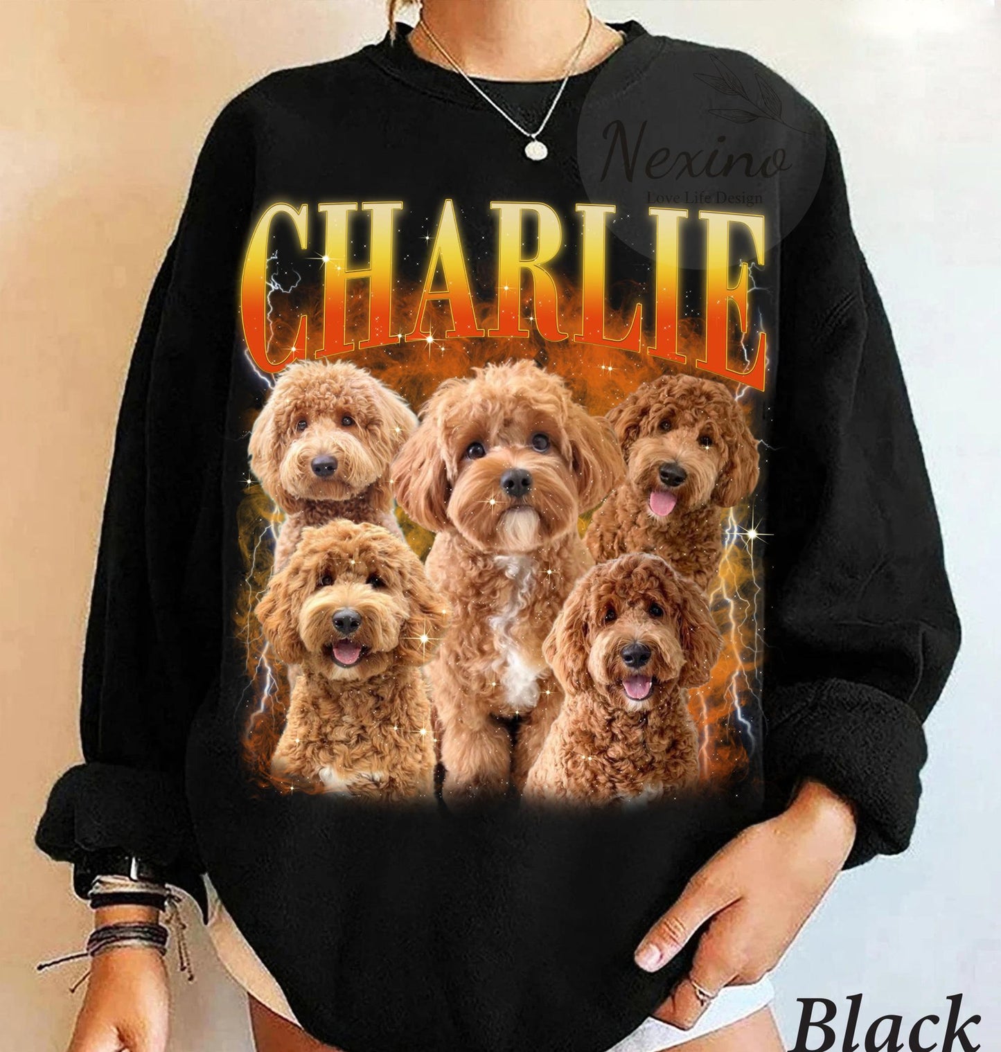 Custom Vintage Bootleg Shirt, Custom Pet Shirt, Custom Dog Shirt, Dog Remembrance Gift, Retro Dog Shirt, Personalized Pet Shirt