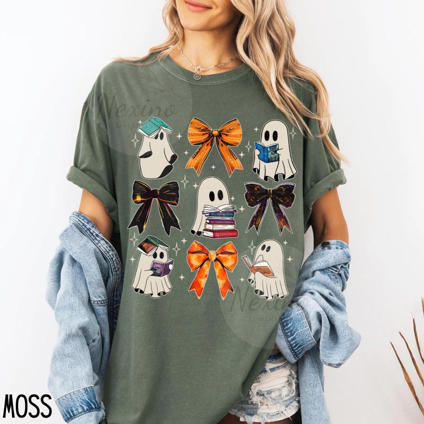 Acotar Ghost Shirt, Acotar tshirt, Bookish ghost Tshirt, Throne of Glass, SJM Book Reader, SJM tee, Book Ghosts tshirt, SJM Halloween shirt
