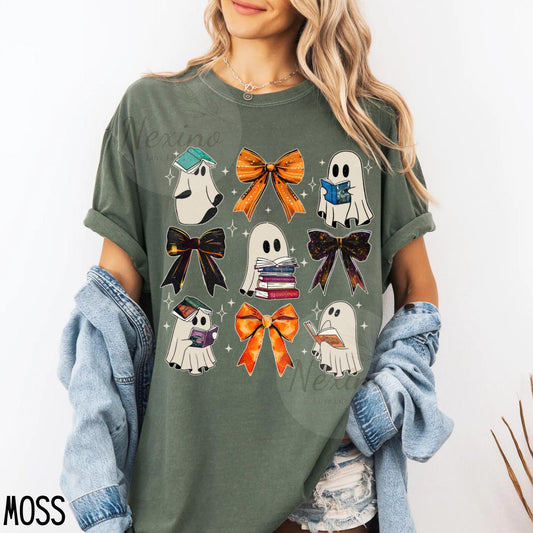 Acotar Ghost Shirt, Acotar tshirt, Bookish ghost Tshirt, Throne of Glass, SJM Book Reader, SJM tee, Book Ghosts tshirt, SJM Halloween shirt