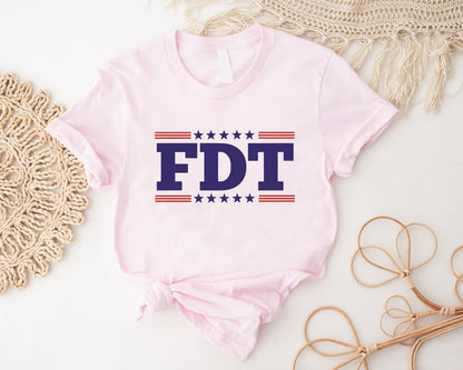 F Trump T-Shirt, Anti-Trump Shirt, Anti Maga Shirt, President Election 2024 Shirt, Vote for Harris,FDT Funny Political T-shirt,Democrat Gift