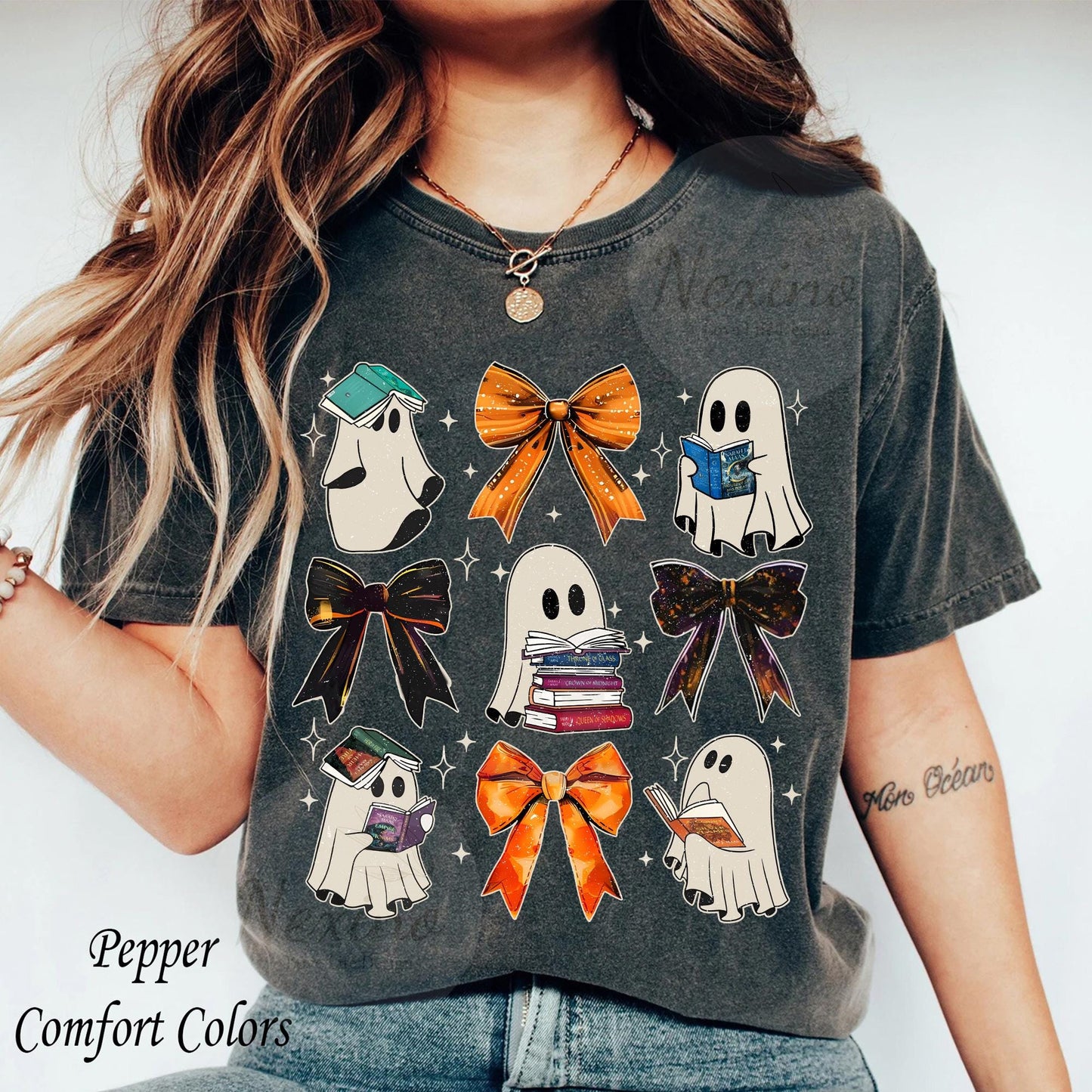 Acotar Ghost Shirt, Acotar tshirt, Bookish ghost Tshirt, Throne of Glass, SJM Book Reader, SJM tee, Book Ghosts tshirt, SJM Halloween shirt