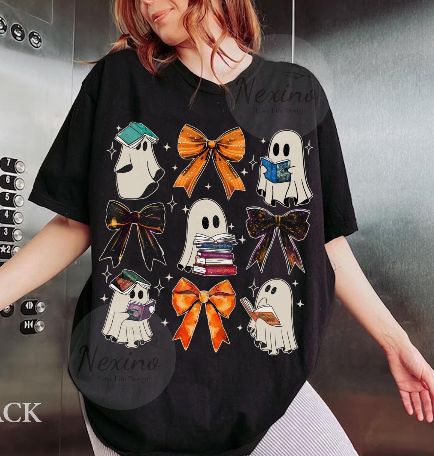 Acotar Ghost Shirt, Acotar tshirt, Bookish ghost Tshirt, Throne of Glass, SJM Book Reader, SJM tee, Book Ghosts tshirt, SJM Halloween shirt