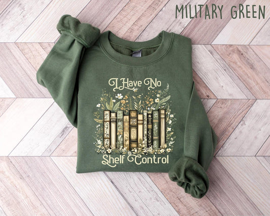 I Have No Shelf Control Shirt, Bookworm Gift, Book T-shirt, Librarian Shirt, Book Lover Shirt, Reading Teacher Shirt, Reading Shirt