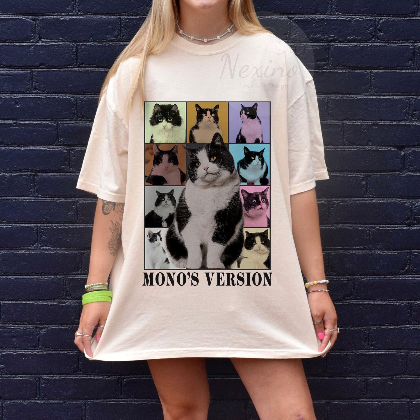Custom Era's Tour Shirt, Custom Dog Cat Shirt, Custom Pet Portrait Shirt, Dog Cat Photo Shirt, Custom Shirt, Taylors Version