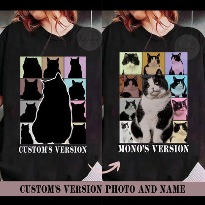 Custom Era's Tour Shirt, Custom Dog Cat Shirt, Custom Pet Portrait Shirt, Dog Cat Photo Shirt, Custom Shirt, Taylors Version