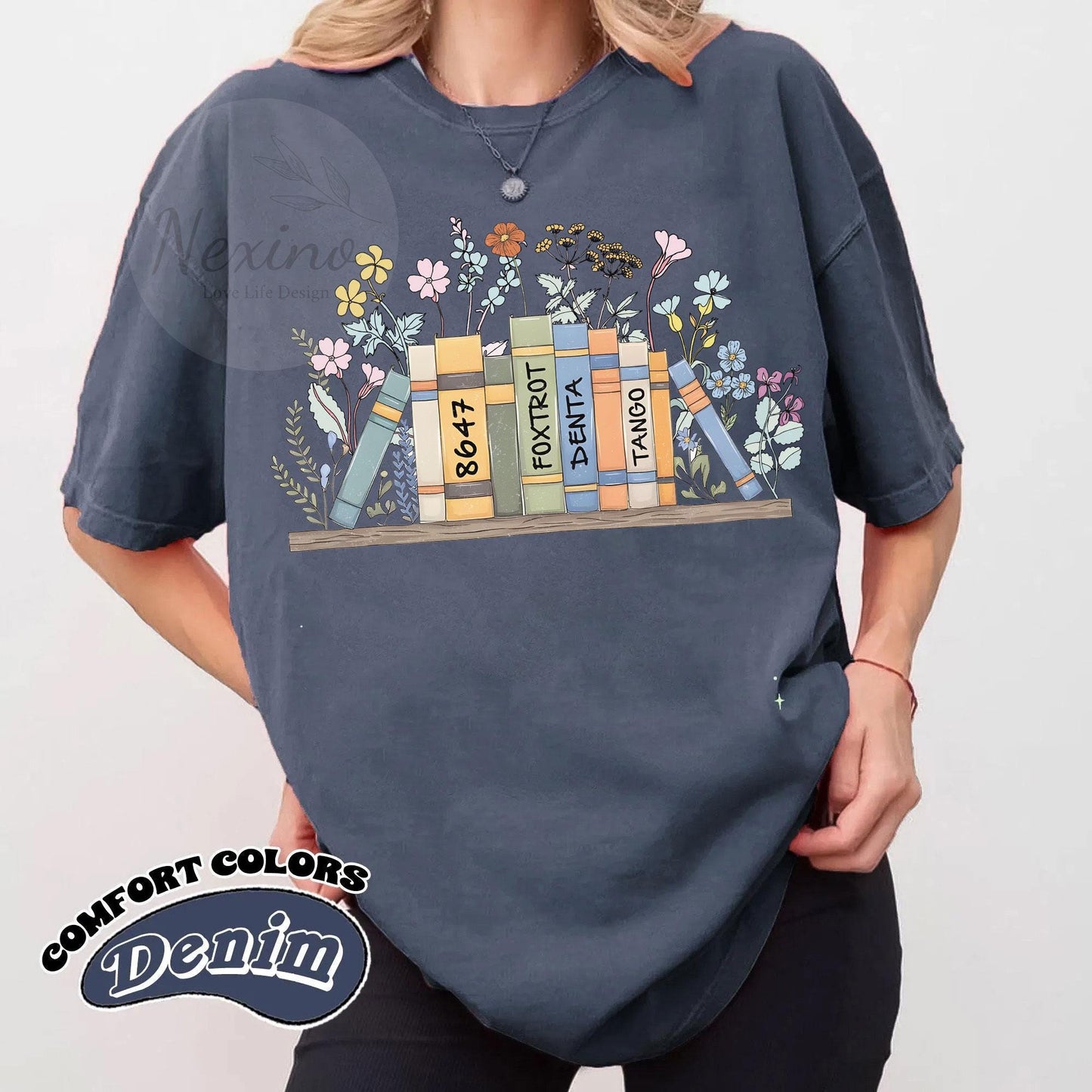 Subtle Anti Trump Shirt Comfort Colors®, Anti MAGA FDT Shirt, Democrat Feminist Shirt, Book Lovers Tees, 8647 Shirt, Foxtrot Delta Tango Tee