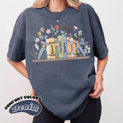 Subtle Anti Trump Shirt Comfort Colors®, Anti MAGA FDT Shirt, Democrat Feminist Shirt, Book Lovers Tees, 8647 Shirt, Foxtrot Delta Tango Tee