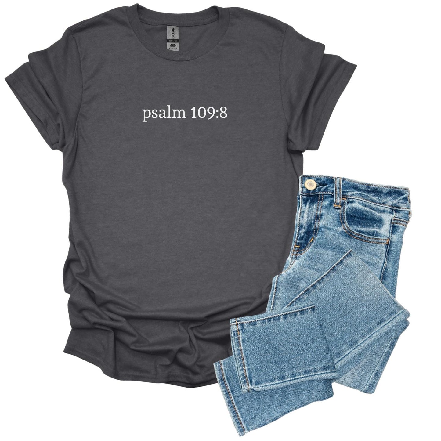 Psalm 109:8 Subtle Anti Trump Shirt, FDT Liberal Christian Nationalism Tee, Resist the oligarchy, Democratic Liberal Leftist, Protest Shirt