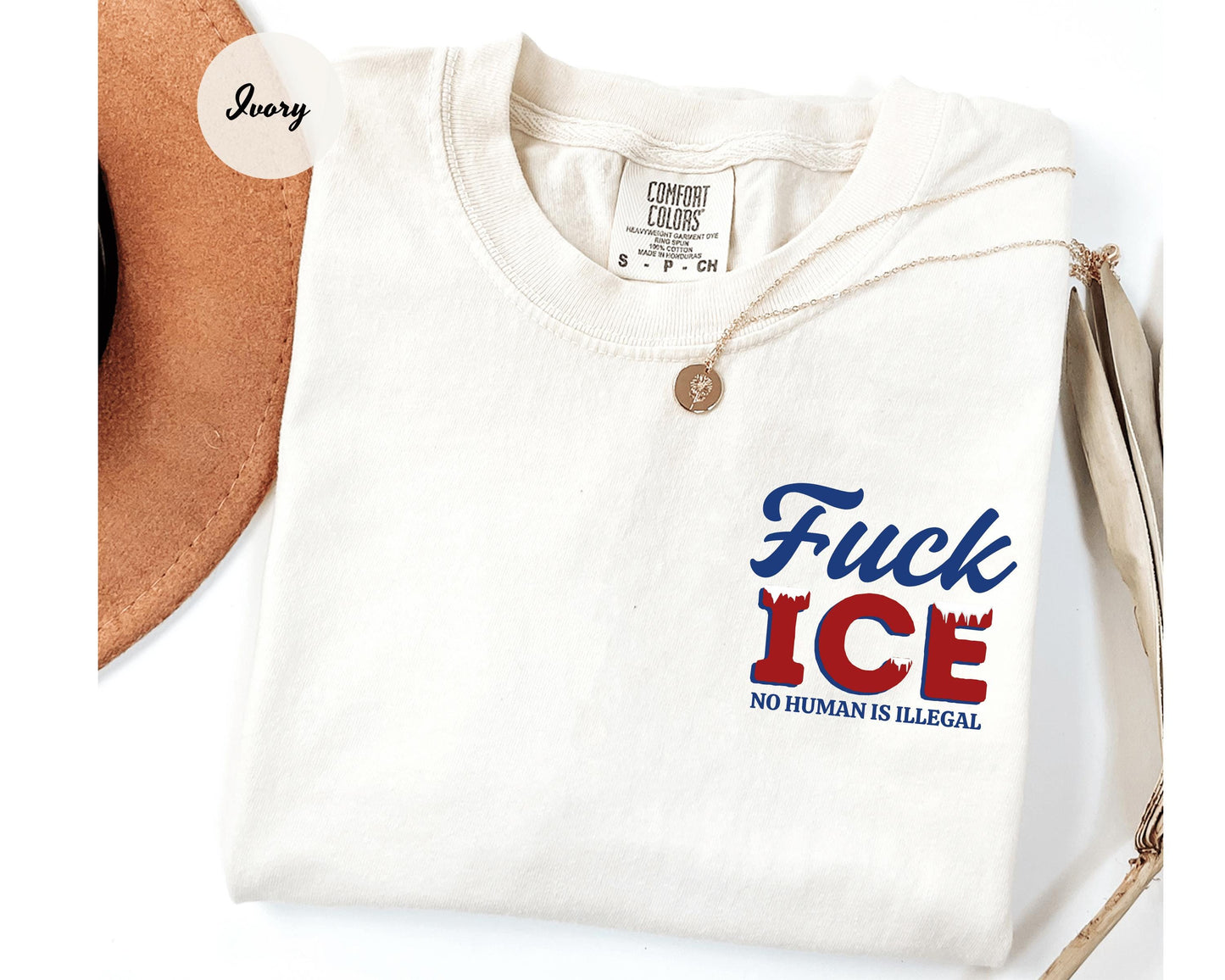 No Human Is Illegal Shirt, Fuck ICE Shirt, Abolish ICE Shirt, Human Rights Activist, Immigration Human Rights Sweatshirt, Fuck Trump