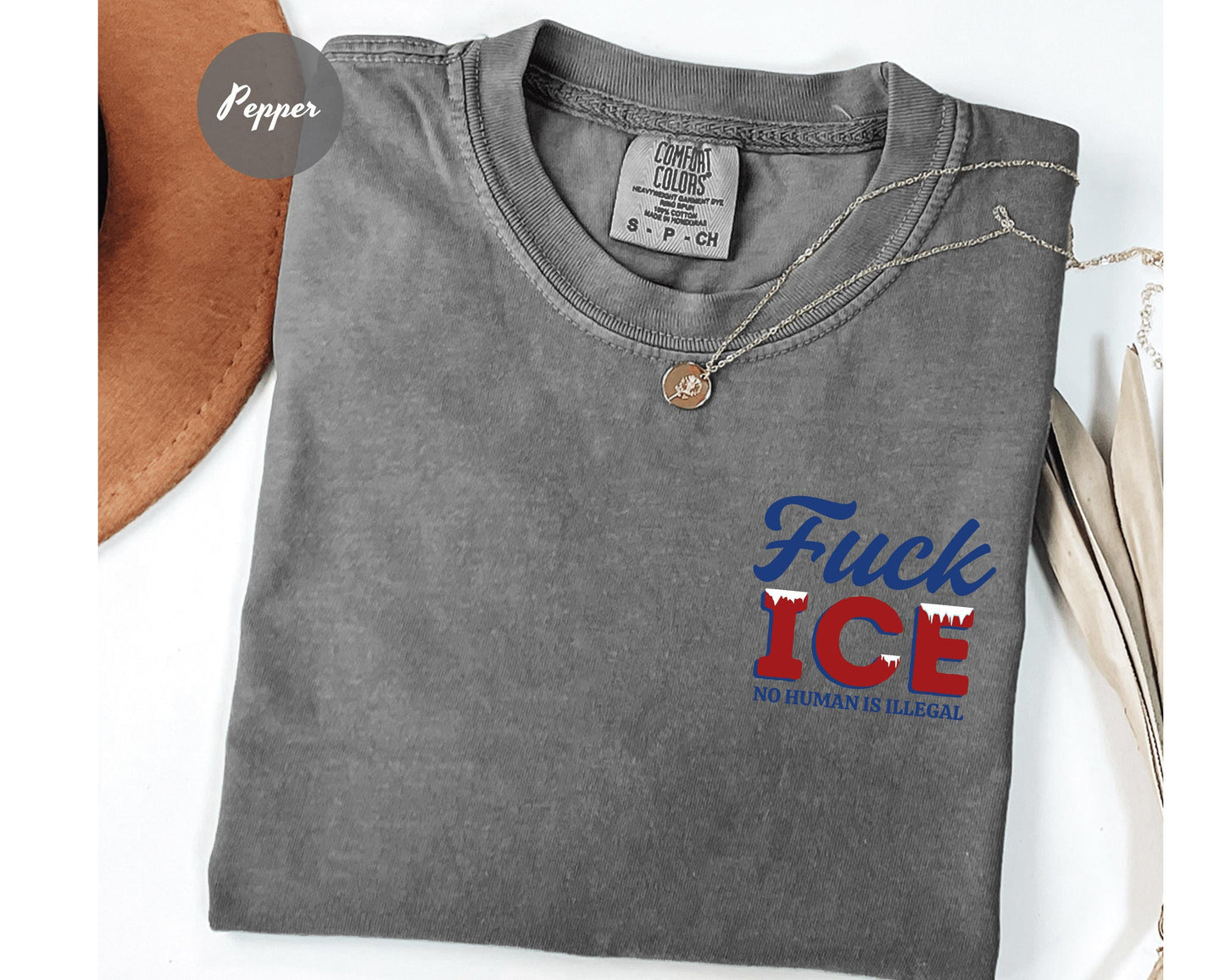 No Human Is Illegal Shirt, Fuck ICE Shirt, Abolish ICE Shirt, Human Rights Activist, Immigration Human Rights Sweatshirt, Fuck Trump