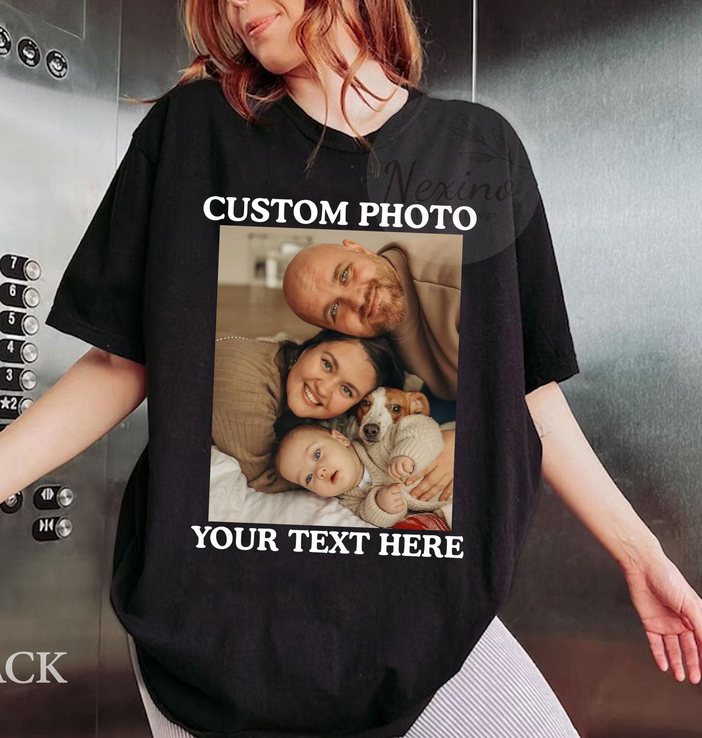 Custom Photo Shirt For Dad, Father's Day Shirt, Personalized Dad Portrait Shirt, Fathers Day Gifts, Dad Birthday Gift, Gift for Husband, Him