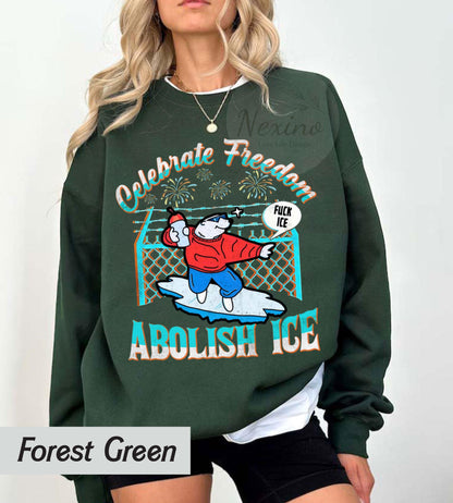 No Human Is Illegal Shirt, Fuck ICE Shirt, Abolish ICE Shirt, Human Rights Activist, Immigration Human Rights Sweatshirt, Fuck Trump