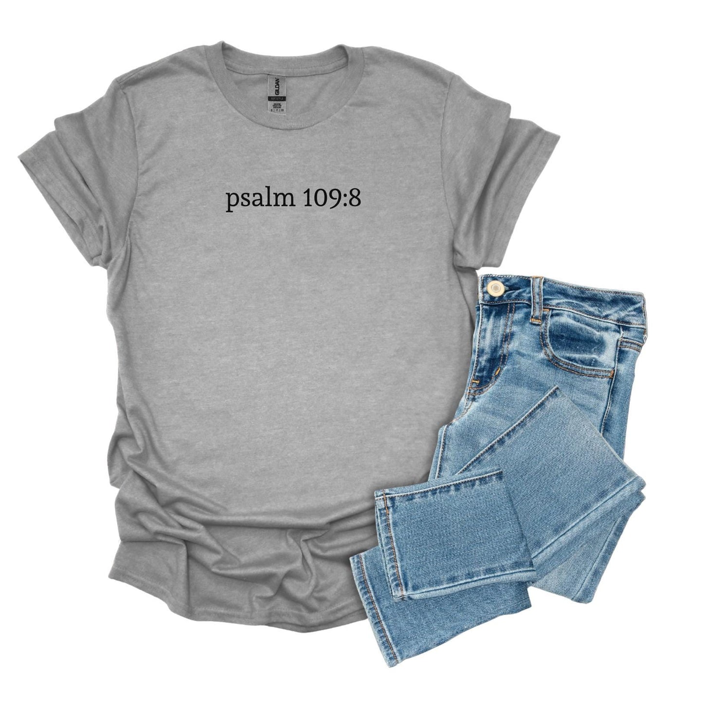 Psalm 109:8 Subtle Anti Trump Shirt, FDT Liberal Christian Nationalism Tee, Resist the oligarchy, Democratic Liberal Leftist, Protest Shirt