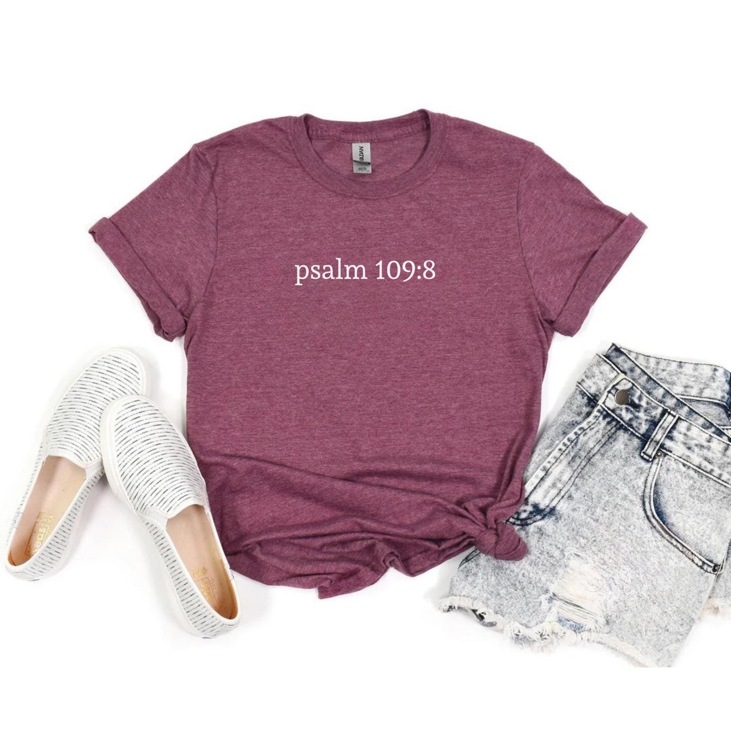 Psalm 109:8 Subtle Anti Trump Shirt, FDT Liberal Christian Nationalism Tee, Resist the oligarchy, Democratic Liberal Leftist, Protest Shirt