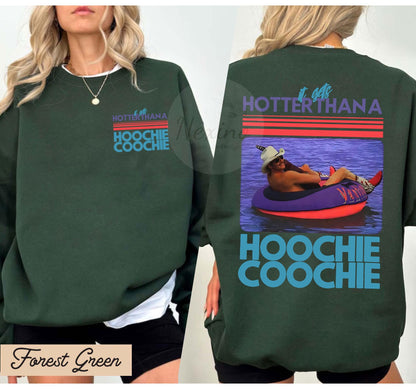 Hotter Than A Hoochie Coochie Comfort Colors Shirt, Meme Summer Vacation Tshirt, Music Lover Tshirt, 90s Country Music, Trendy Summer Tee