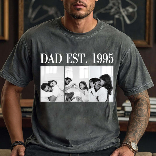 Fathers Day Shirt, Custom Bootleg Shirt, Best Dad Ever Shirt, Fathers Day Gift, Dad Bootleg Rap Tee, Gift For Dad, Custom Photo Dad Shirt