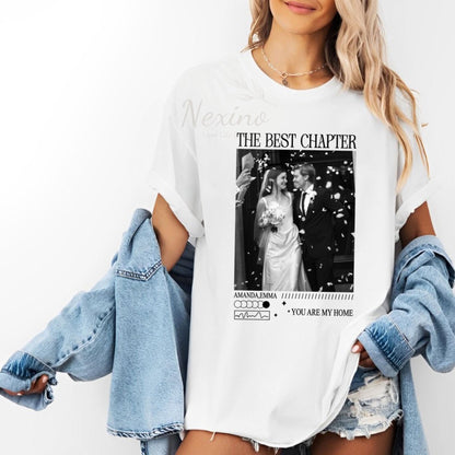 Vintage Polaroid Custom Photo Shirt - Personalized Picture T-Shirt, Custom Photo Tee, Unisex Funny Gift, Birthday Gift
