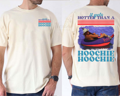 Hotter Than A Hoochie Coochie Comfort Colors Shirt, Meme Summer Vacation Tshirt, Music Lover Tshirt, 90s Country Music, Trendy Summer Tee