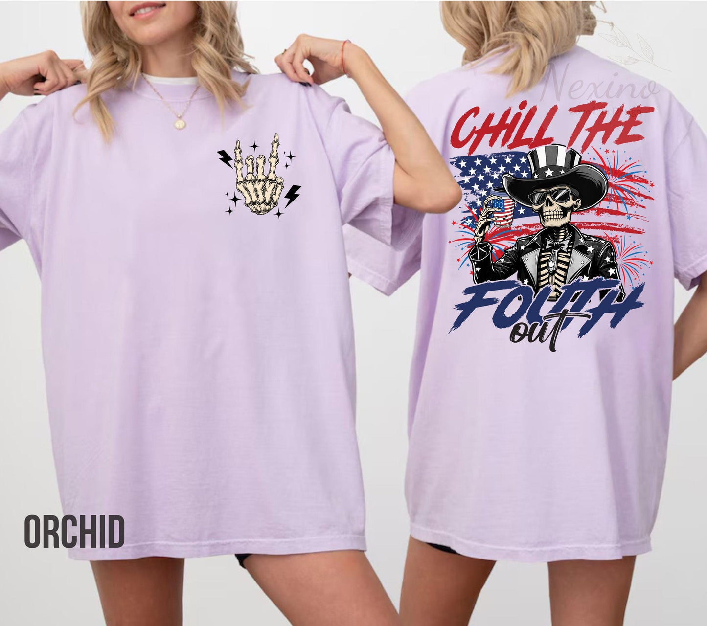 Chill The Fourth Out Shirt, Retro 4th Of July Shirt, Funny Fourth Of July Shirt, Patriotic Shirt, USA T-Shirt, American Flag Shirt