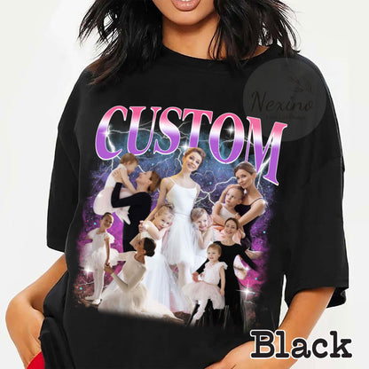 Custom Dance Mom Shirt, Custom Bootleg Rap Dance Mom Tee, Personalized Dance Mom, Custom Photohi Srt, Mothers Day Gift Mom Dancing Lover Tee