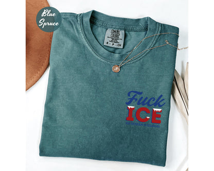 No Human Is Illegal Shirt, Fuck ICE Shirt, Abolish ICE Shirt, Human Rights Activist, Immigration Human Rights Sweatshirt, Fuck Trump