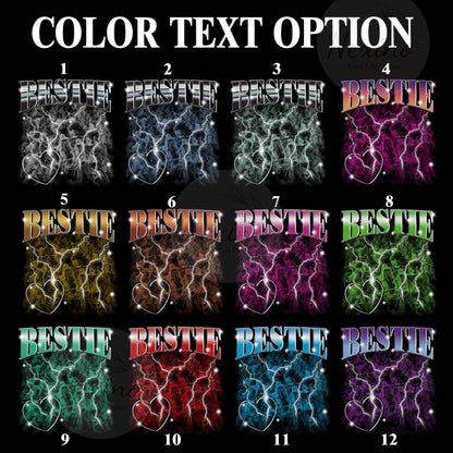 Custom 90s Vintage Besties BFFs Bootleg Shirt, Custom Bootleg Shirt, Best Friend Birthday Bachelorette, Best Friend Gift Ideas BFF Besties
