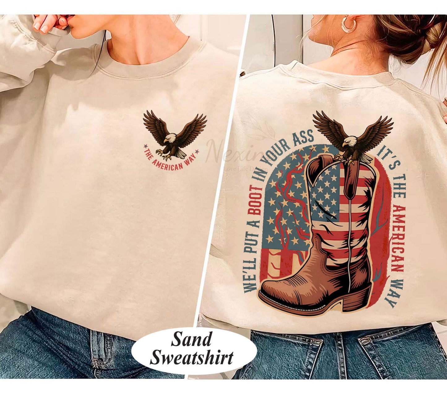 We'll Put A Boot In Your Ass It's The American Way T-shirt, Toby Keith Shirt, 4th Of July Shirt, Courtesy Of The Red, White & Blue Shirt