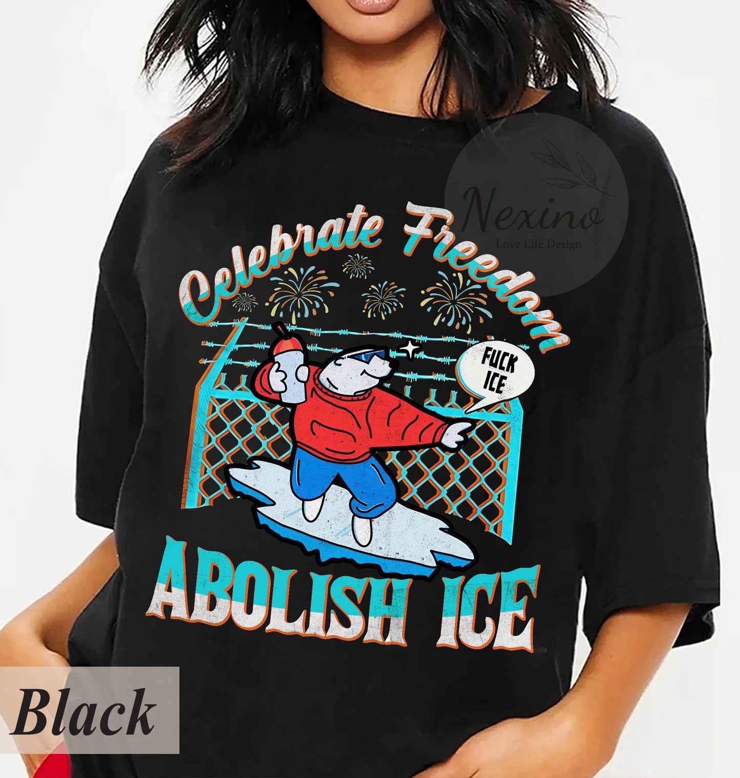 No Human Is Illegal Shirt, Fuck ICE Shirt, Abolish ICE Shirt, Human Rights Activist, Immigration Human Rights Sweatshirt, Fuck Trump