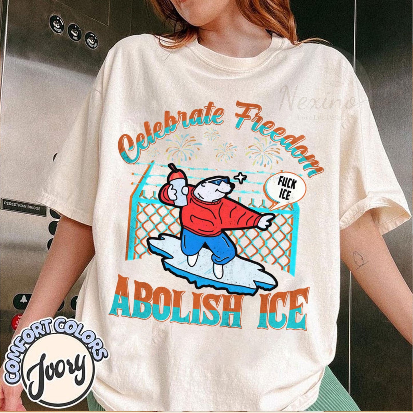 No Human Is Illegal Shirt, Fuck ICE Shirt, Abolish ICE Shirt, Human Rights Activist, Immigration Human Rights Sweatshirt, Fuck Trump