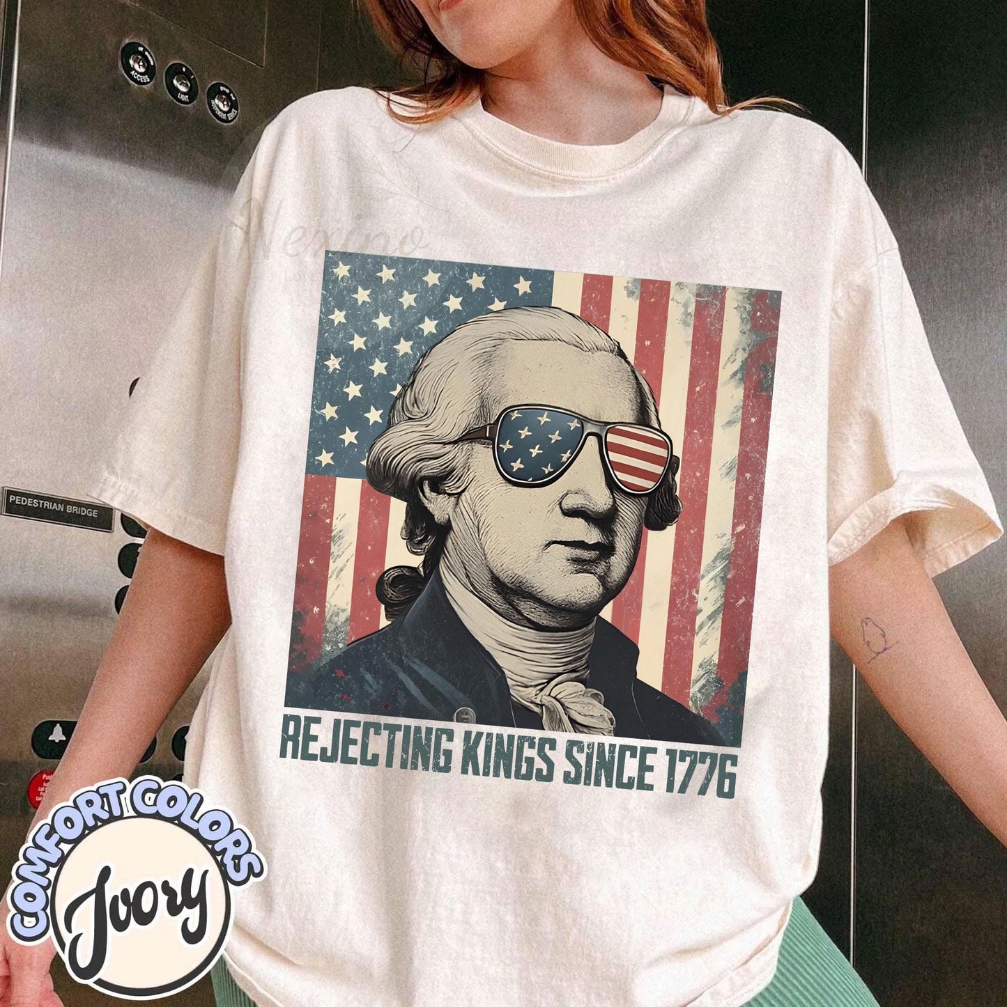 Rejecting Kings Since 1776 Shirt, Flower Shirt, Pro Democracy Shirt, Anti Authoritarianism Shirt, No Kings Shirt, Resist Shirt