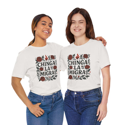La Resistencia Latinx Tee: Lotería Art, Cultural Protest Shirt