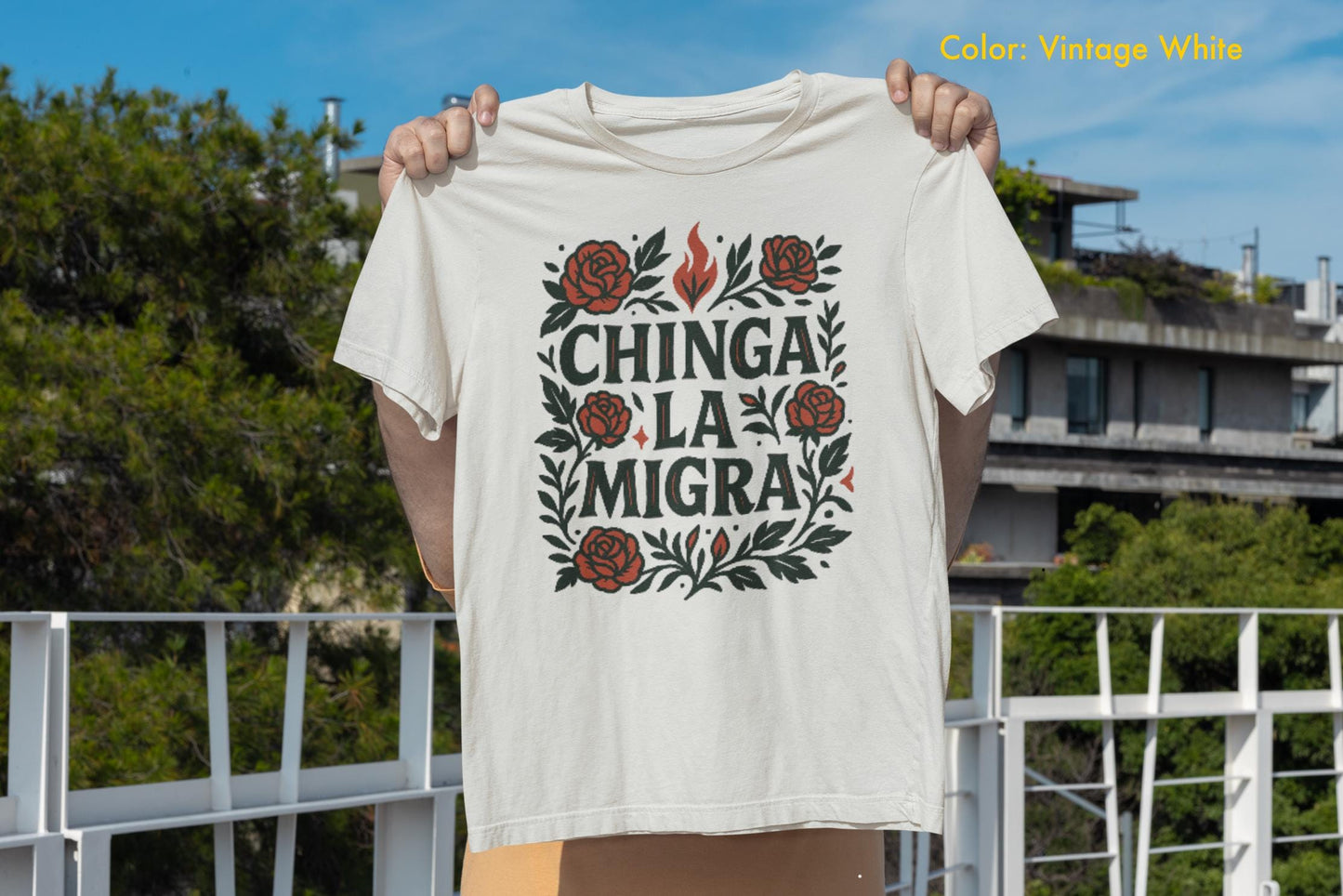 La Resistencia Latinx Tee: Lotería Art, Cultural Protest Shirt
