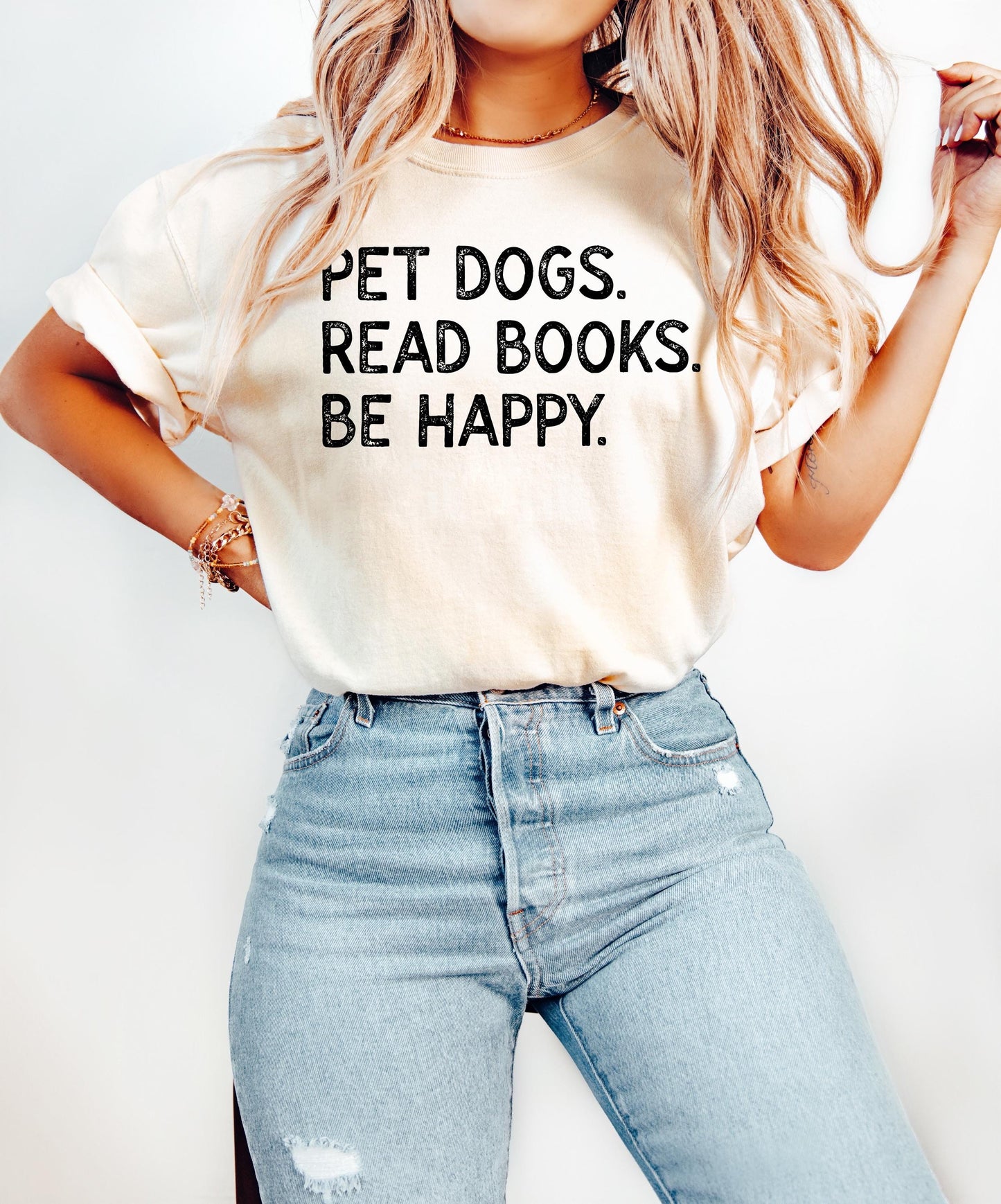 Dogs Reading Books T-Shirt: Book Lover Gift, Dog Mom Shirt