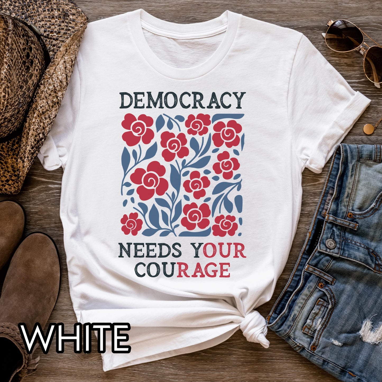 Pro Democracy shirt, Anti Trump shirt, Resistance shirt, Anti Rascist shirt, Anti fascist shirt, Human Rights shirt, Our Rage protest tshirt
