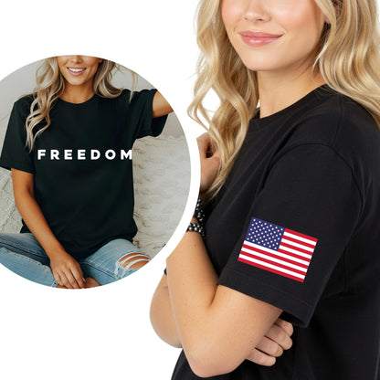 Charlie Kirk Freedom Shirt, Charlie Kirk Shirt, Charlie Kirk Freedom t shirt,usa flag