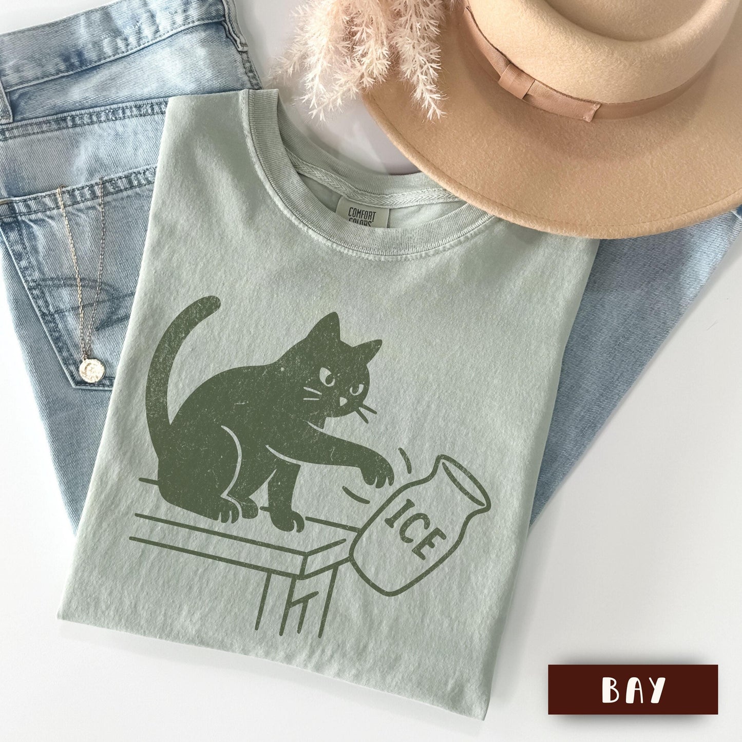 Anti ICE Pro Immigration Shirt, , Abolish ICE Funny Cat Political Tee, Human Rights Civil Rights Equality Tee, Immigration Protest Tshirt
