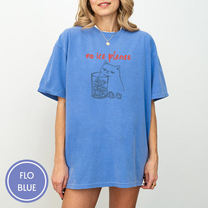 No Ice Shirt with Cat, Pro Immigration Shirt, Abolish ICE TShirt, Anti ICE Political Shirt, Social Justice Shirt, Fuck ICE, Feminist Shirt