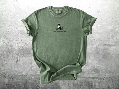 Funny Cat Meme Shirt, Rage Consumes Me, Oversize, Women, Mens, Cat Comfort Colors T-shirt