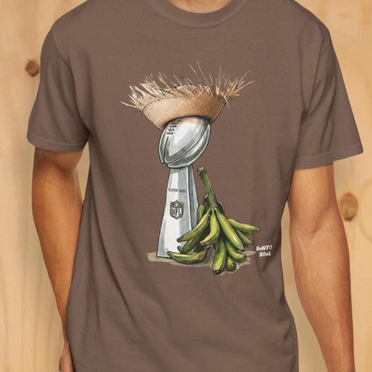Benito Bowl Super Bowl Halftime Tee, Puerto Rico Pava y Platano Football Shirt, Bad Bunny Fan Merch, Comfort Colors 1717 Vintage Shirt
